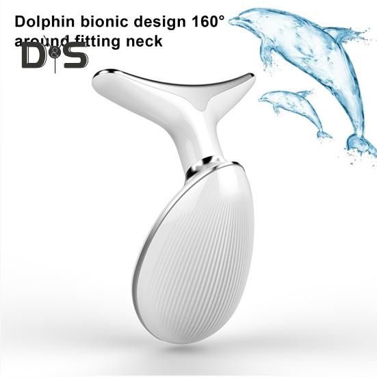 Neck Face Lifter Massager Anti Wrinkle Skin Tighten Device Double Chin Remover Beauty Tool for Facial Contouring Absorbs Creams Faster