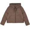 Down Cotton Clothes Women's Short Short Men's New Fashion Hooded Thickened Bread Clothes Jacket