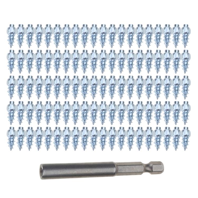 

100Pcs 9mm 12mm Car SUV ATV Anti-Slip Screw Stud Wheel Tyre Snow Tire Spikes