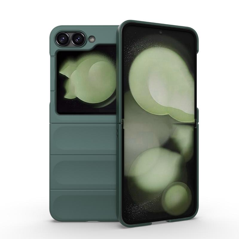 For Samsung Galaxy Z Flip6 Flip 6 5g Back Cover Phone Case Soft Liquid Silicone Anti-fall Shockproof Armor Protect Funda Coque