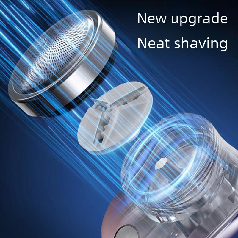 Portable USB Rechargeable Mini Electric Shaver for Home and Travel