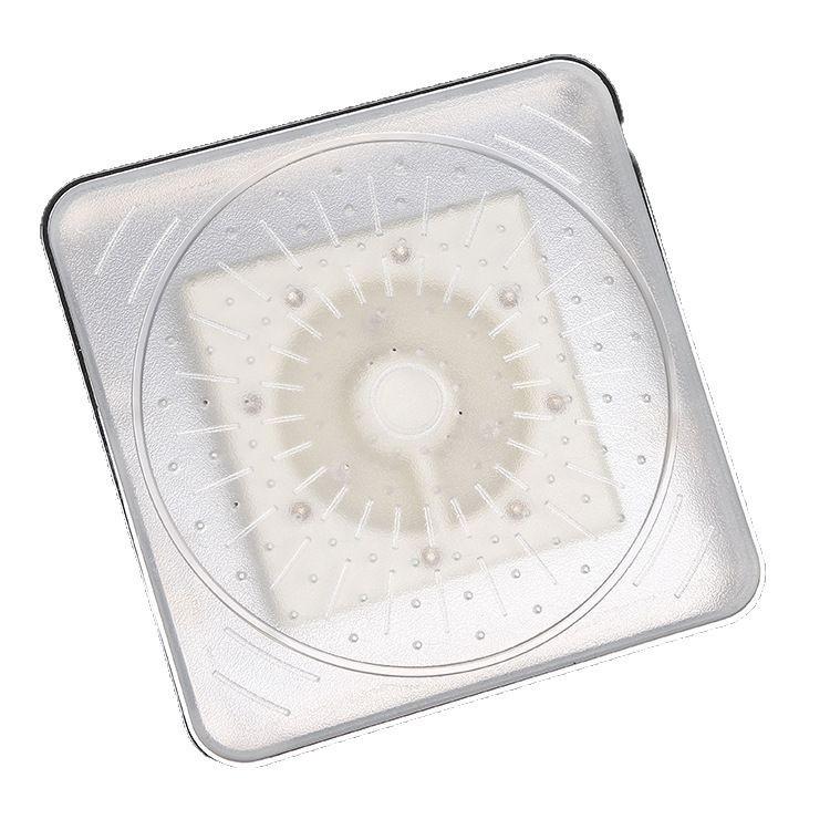 

1 шт. Светодиодная душевая лейка Самогенерирующая красочная самоизменяющаяся душевая лейка Душ Душ Квадратная душевая лейка