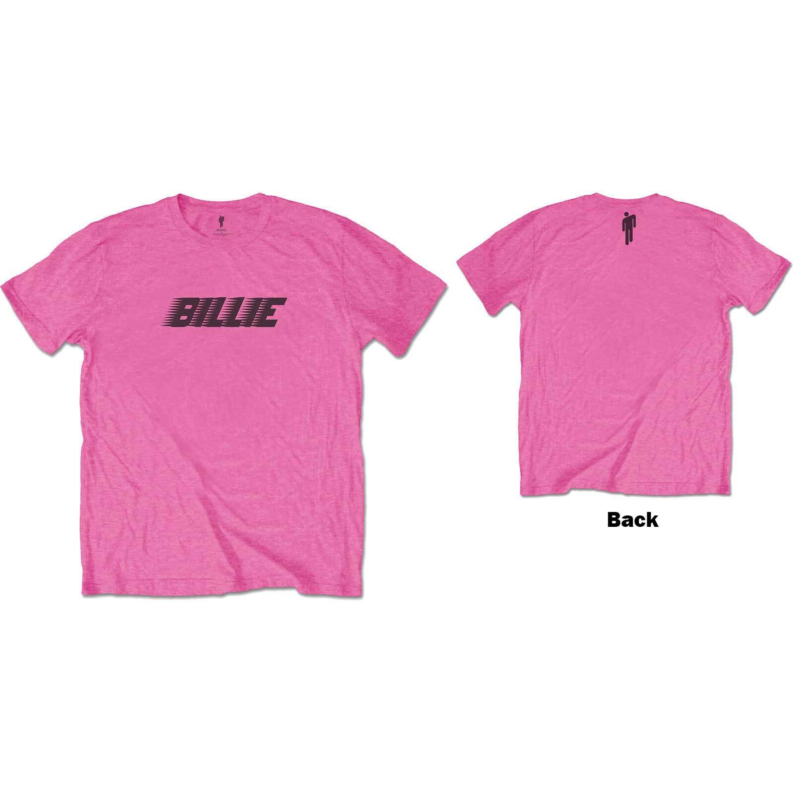 

Billie Eilish Kids T-Shirt: Racer Logo & Blohsh (Back Print) 5XL різнокольоровий