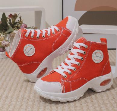 2026 Autumn New Large Size Sports Shoes Casual and Comfortable Canvas Shoes Fashion Sports Women's Shoes Board Shoes