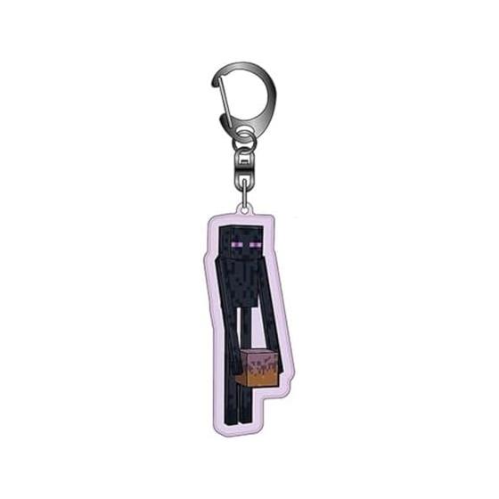K Company Minecraft Plump Keychain Enderman MCT-PU-EM H72 x W40 x D10mm