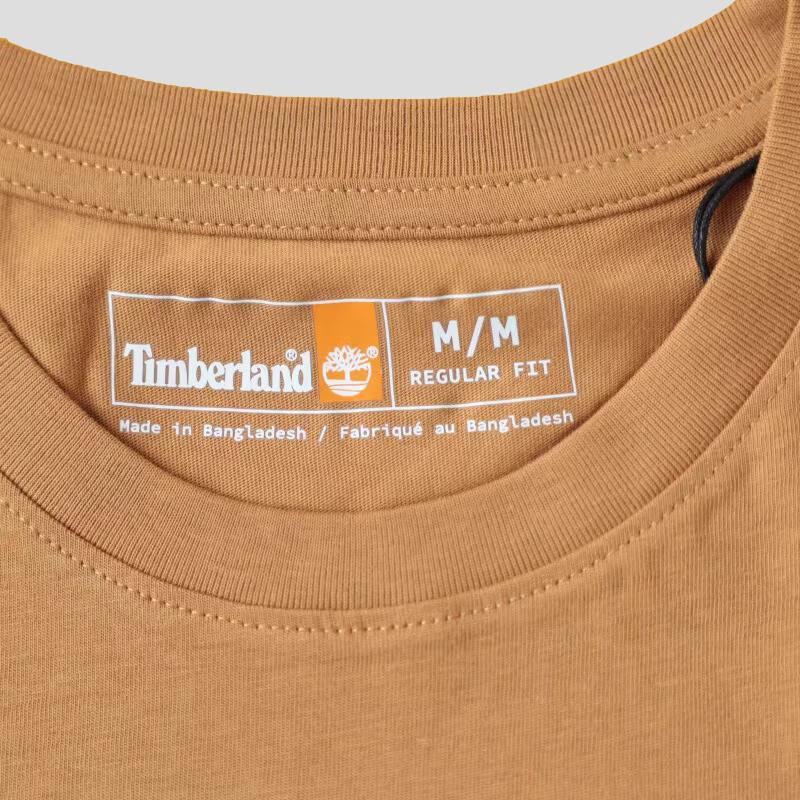 Timberland T-Shirts Men's Wheat Crew Neck Moderate A29C5-P47