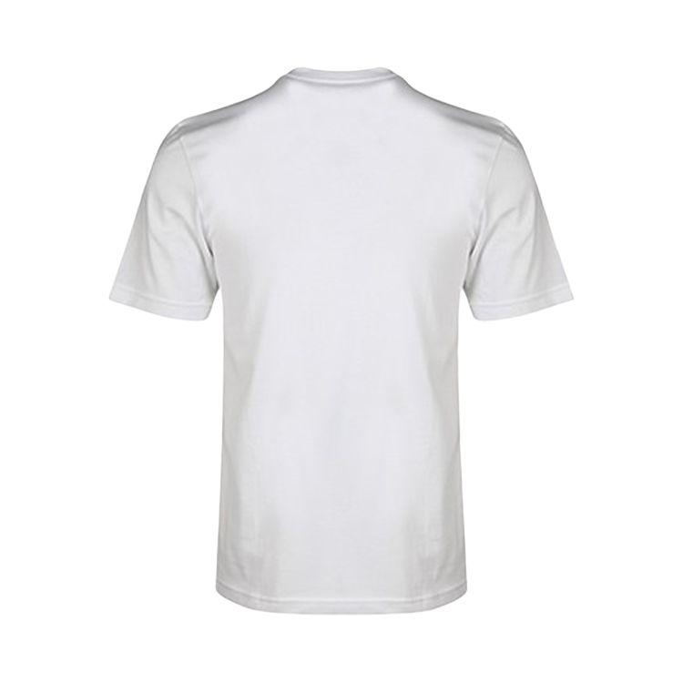 Adidas E Lin Round Neck Pullover Soft Letter Short Sleeve T-Shirt Men Tops White GD5395