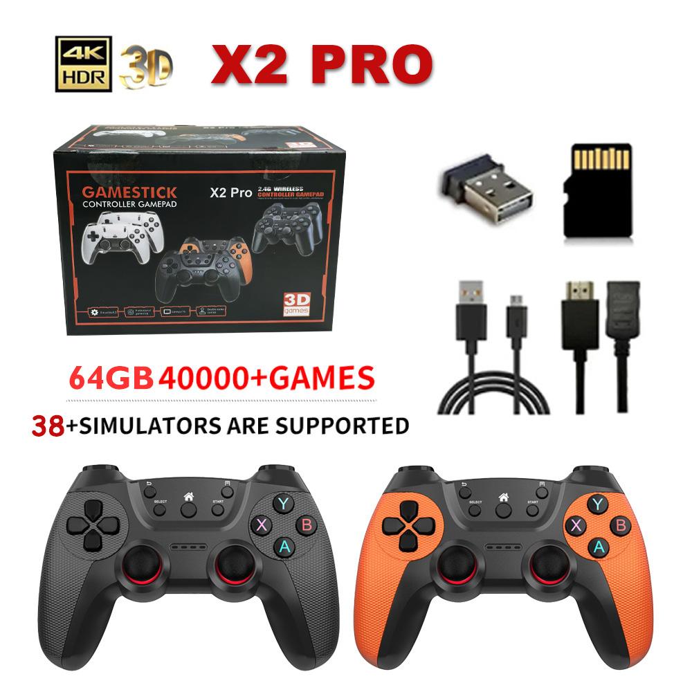 X2Pro TV spēļu pults 4K HD