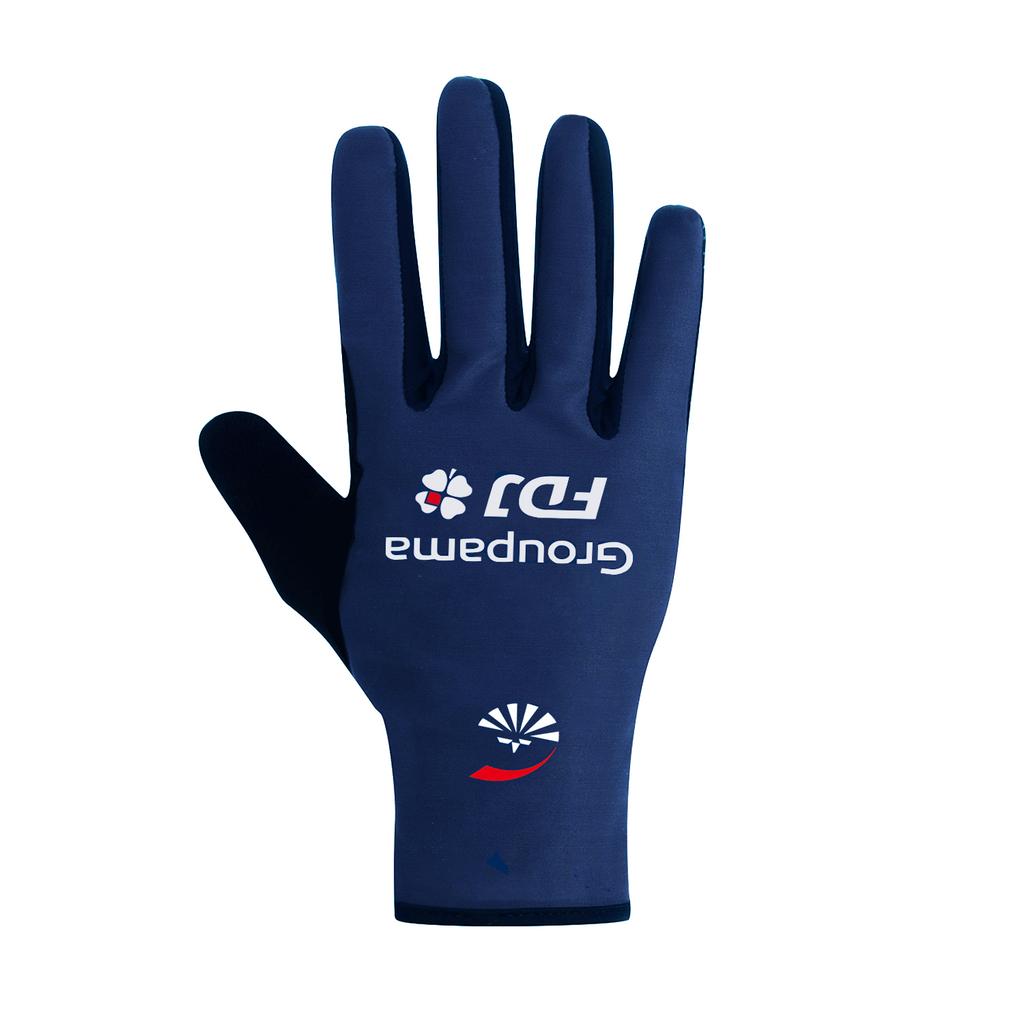 Fluor Yellow 2026 UAE Sports Cycling Gloves Full Finger Men Road Bike Gloves Running Fitness Warmth Gym Riding Bicycle Gloves