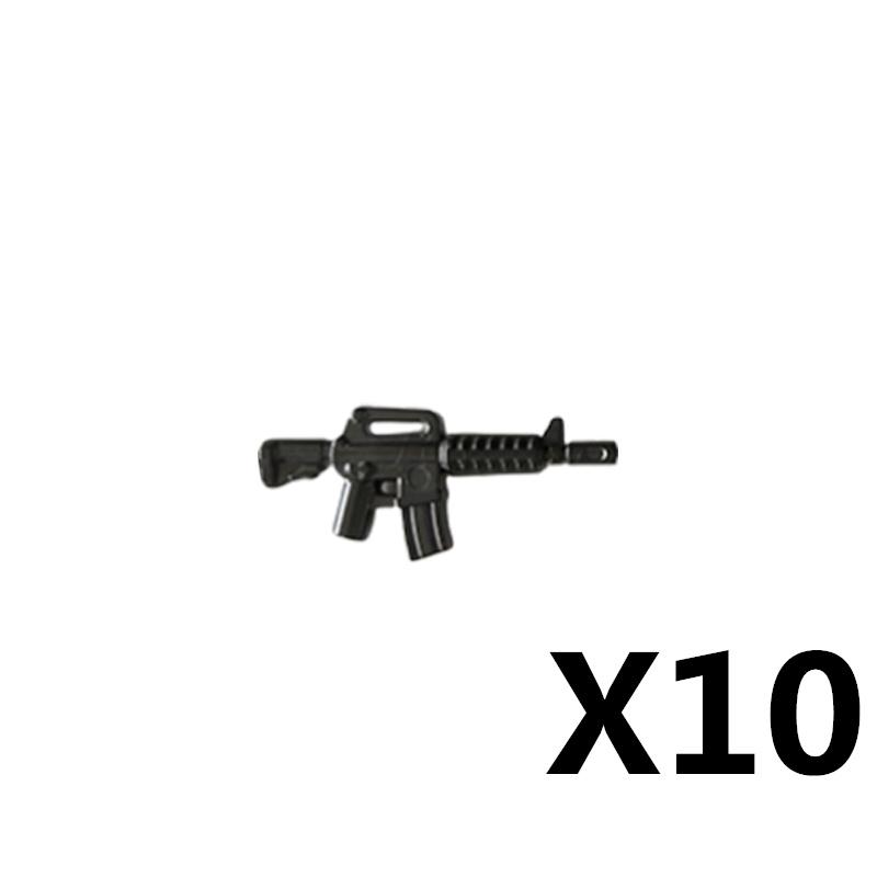 Vojáci Figurky Zbraně Stavebnice Pistole Poposha MP40 Puška AK74 Raketomet Kulka Plamenomet Hračky Dárek T051