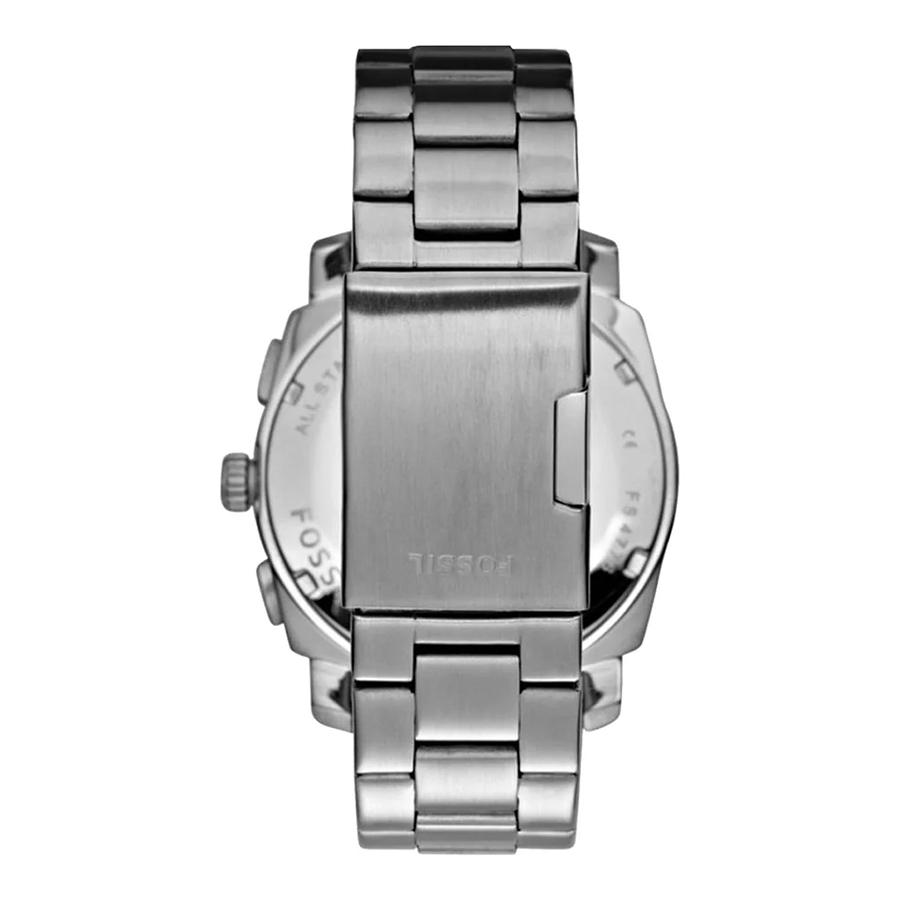 Men's Quartz Stainless Steel Three-Hand Watch Stainless Steel Case/Scratch Resistant Glass FS4776