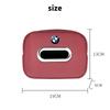 Neues Modell Auto-Taschentuchbox-Halter, Auto-Taschentuchbox aus Nappaleder, Taschentuchbox für den Rücksitz Für BMW E34 E46 E39 E38 E90 E60 E36 F30 F30