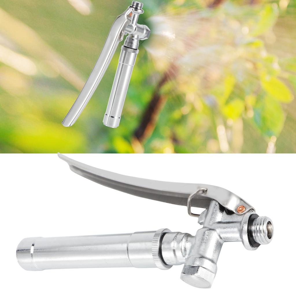 Sprayer Handle Stainless Steel Agriculture High Pressure Water Gun with Filter Switch