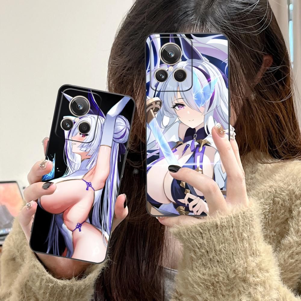 Azur Lane Unzen Matte TPU Mobile Phone Case for Realme GT 8 Neo Pro C75 73 71 C67 65 C55 53 C35 31 C20 15 Colorful Cover