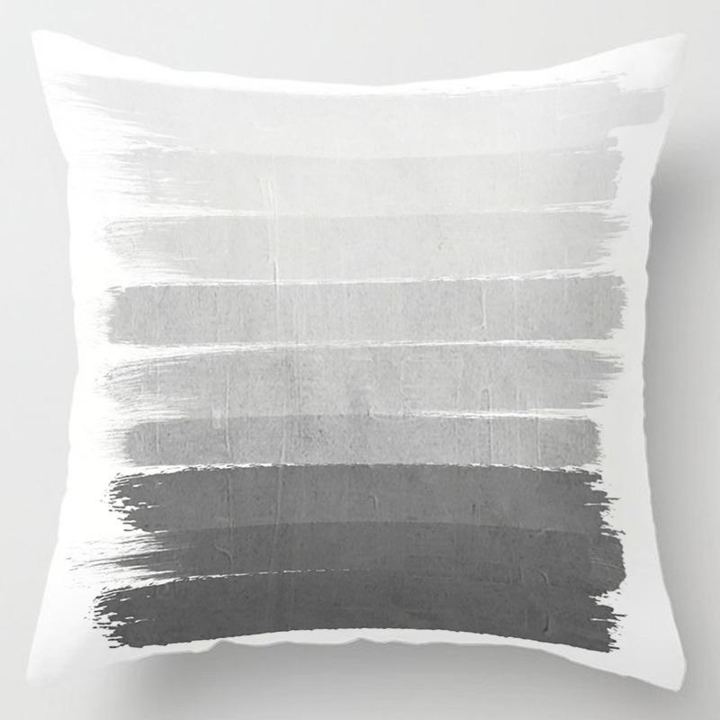 Personalized Nap Pillow, Oil Painting Style Pillow Case, Square Sofa Pillow, Bedroom Bay Window Cushion, Office