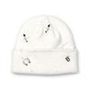 BLACKBLOND BBD Ripped Piercing Custom Beanie (White)