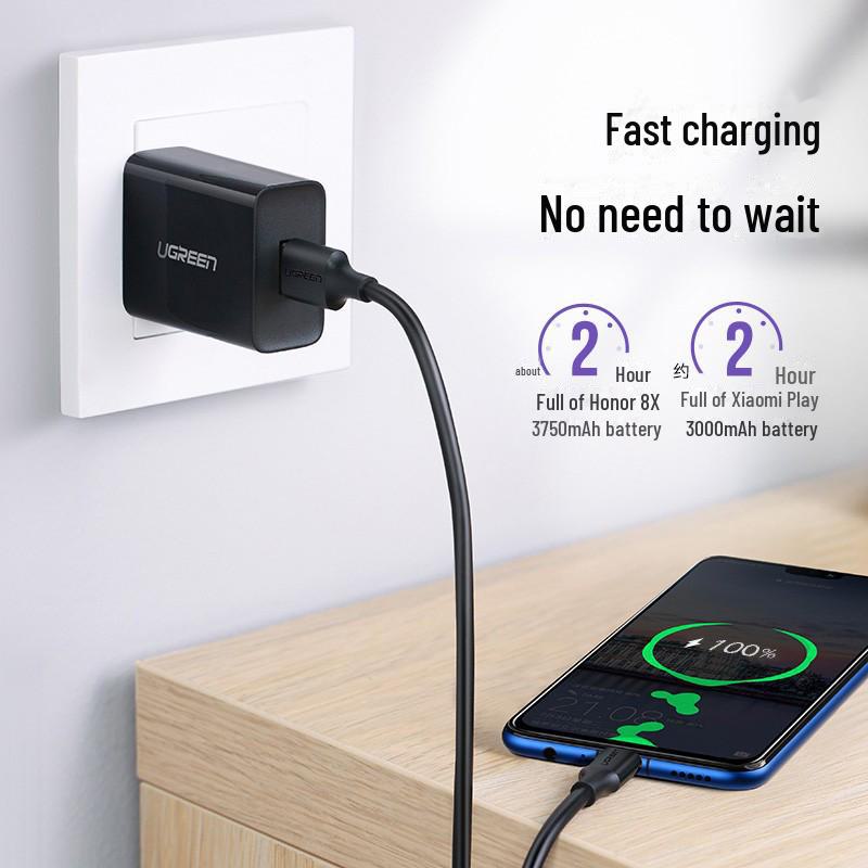 Greenlink Fast Charge Micro USB Cable & Power Bank Earphone Charger Extension