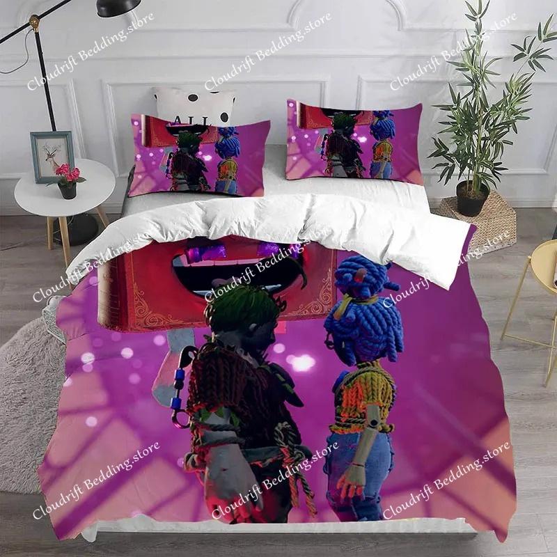 Fashion Game It Takes Two Printed Bedding Sets Comforter Quilt Bed Cover Duvet Cover Pillow Case Kids Adult Size