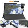Pro Xiaomi Redmi Pad SE 8.7 Case 2024 Nový PU kožený trojitý skládací stojánek Kryt na tablet Funda Pro redmi pad se 8.7 palcový chytrý obal