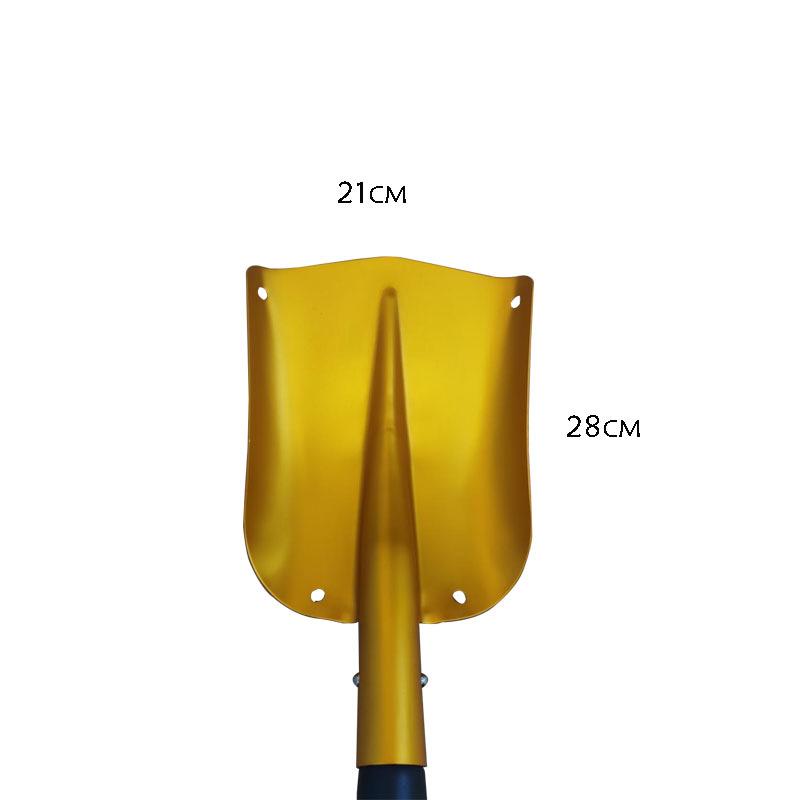 Telescopic Long Handle Aluminum Alloy Multifunctional Snow Shovel for Cars