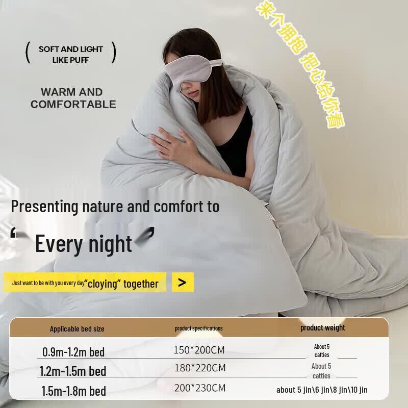 Nanjiren All-Season Polyester Fiber Quilt