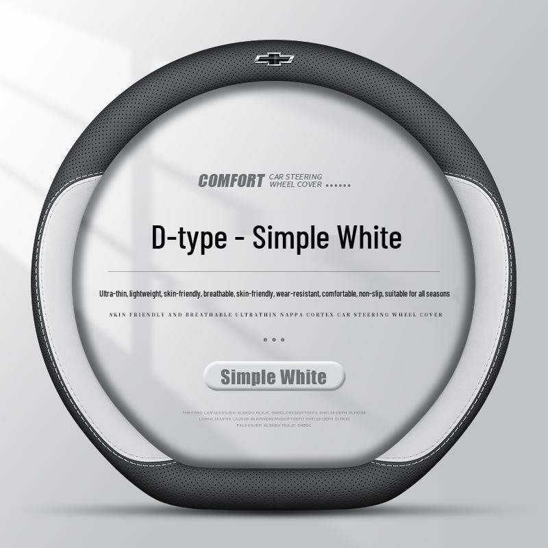 Ultra-Thin Steering Wheel Cover for Chevrolet Cars: Cruze, Equinox, Malibu XL, Blazer