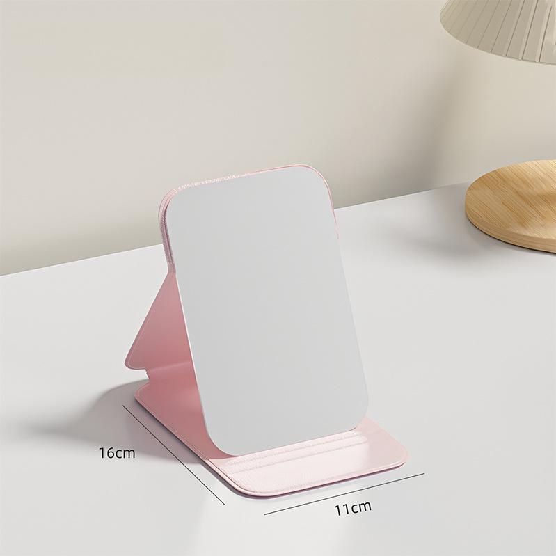 Klappbarer Flip-Top Tragbarer Schminkspiegel - Schreibtisch-Schönheitsspiegel für Zuhause