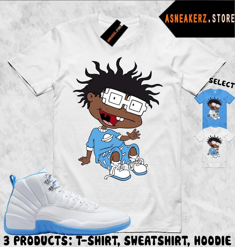 Tee Shirt Matching AJ 12 Melo 2025 Denver Nuggets Match Sneaker Chuckie Rugrats Unisex T-Shirt XL