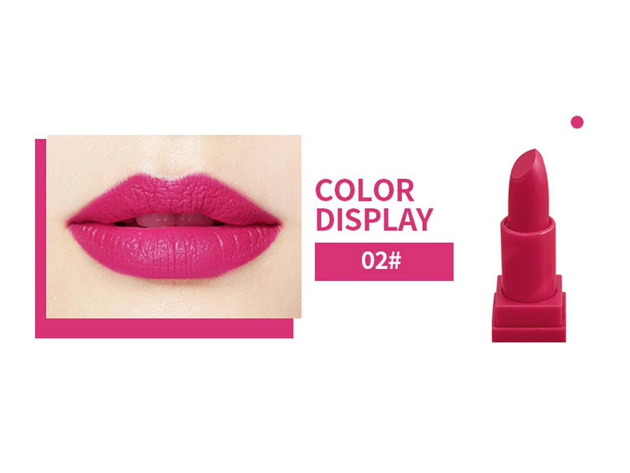 

Эксклюзивная матовая помада для губ - Не липкая, Увлажняющая, Полноразмерная