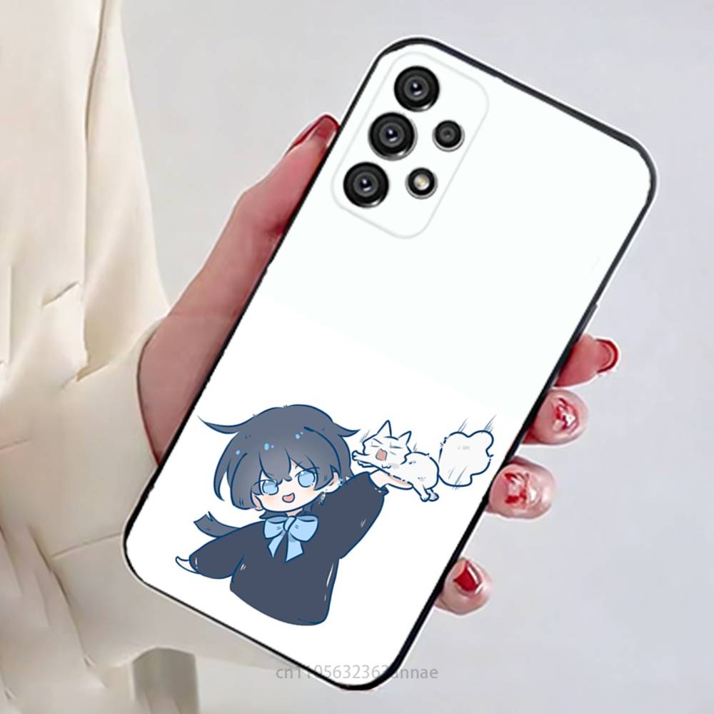 

Comics V-Vanitas N-Noe Phone Case For Samsung Galaxy A13,21s,22,31,32,52,53,71,80,A91 Soft Black Shell Samsung A73 5G