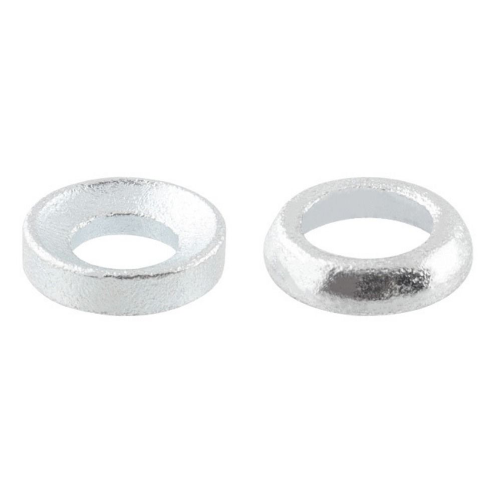 

2 шт. Алюминиевый цинковый сплав M6 Проставка дискового тормоза Чашеобразная прокладка M6 Вогнуто-выпуклая шайба Складная серебряный