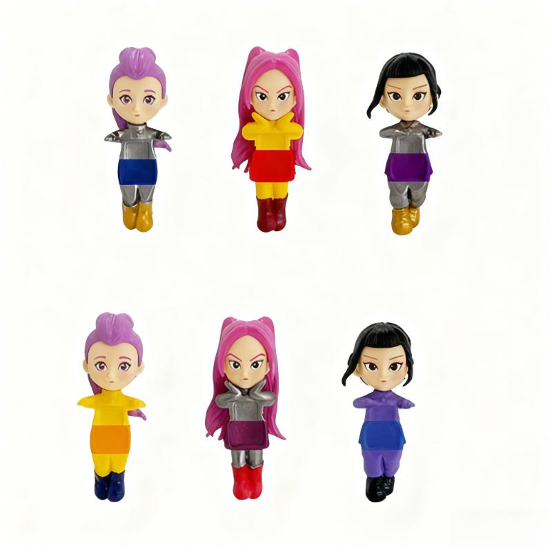 New Kpop Demon Hunter action figure cute mystery toy animated PVC model doll girl birthday Christmas gift