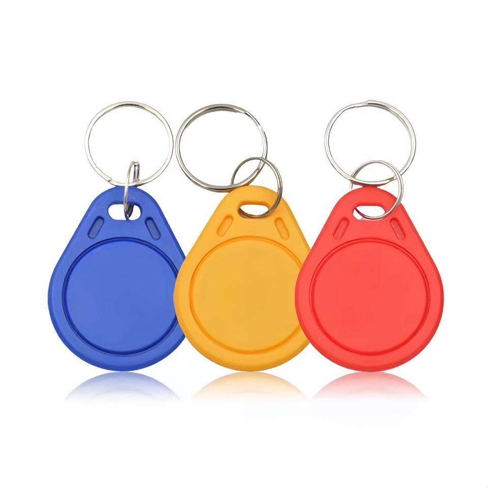 10/50/100pcs 13.56MHz RFID Keykobs Read Only S50 Proximity IC Smart Card Token Tag Key Fobs For Access Control System