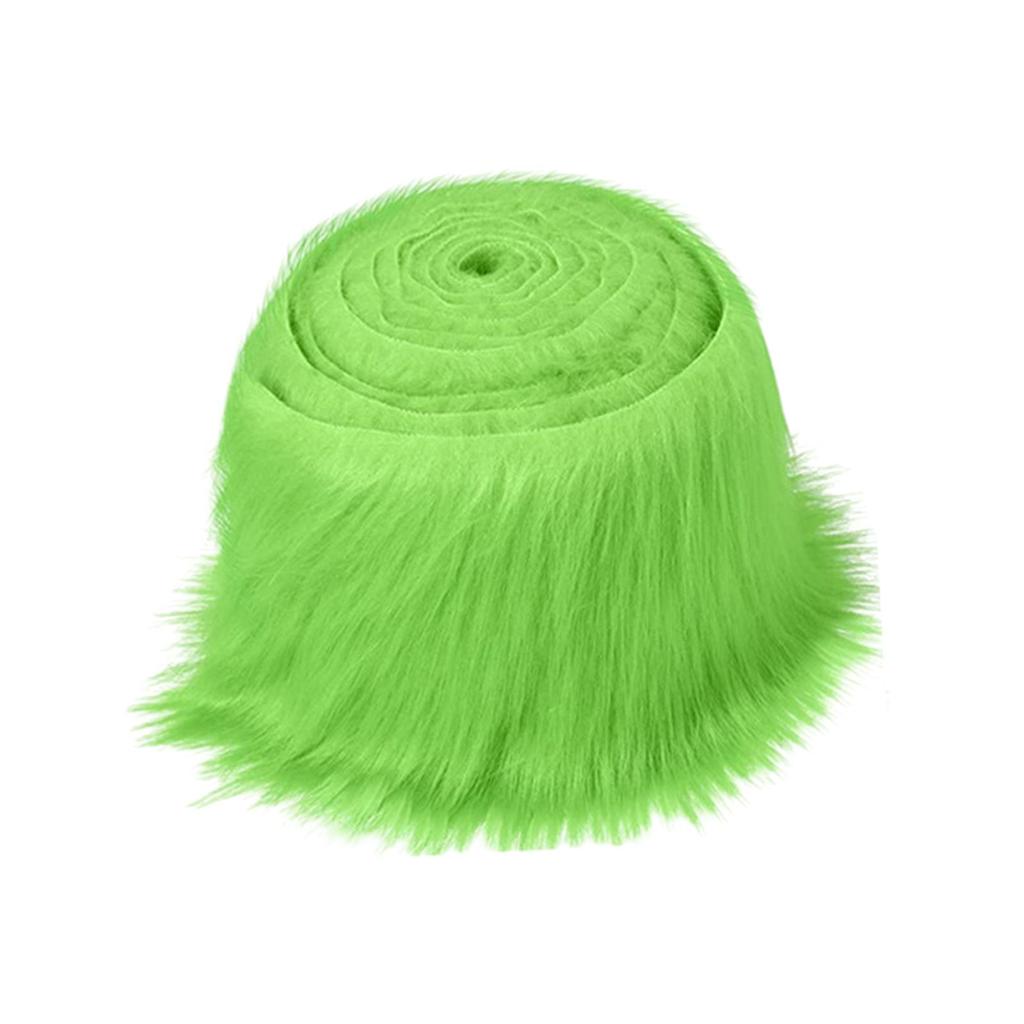 Faux Fur Fabric Shaggy Fur Patches Fabric Costume Artificial Fabric Fuzzy Fur for Christmas Tree