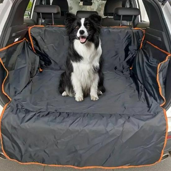 Washable Waterproof Scratch-proof Car Trunk Pet Seat Cushion & Extension Board
