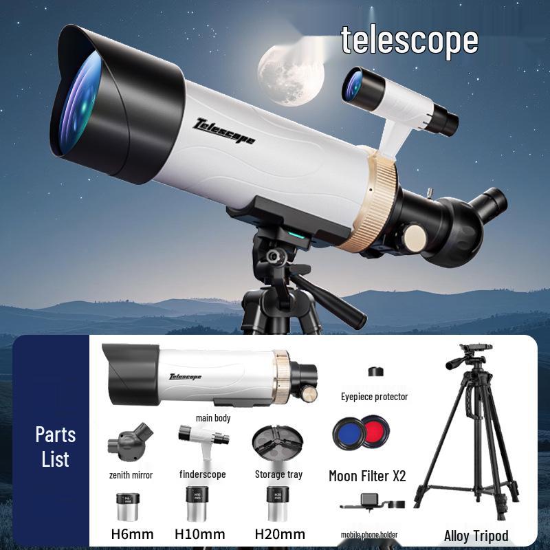 Portable STEAM Astronomical Telescope for Kids