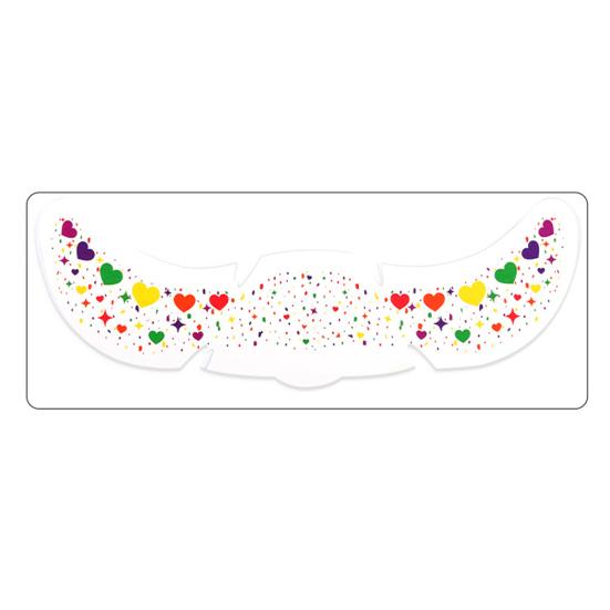 Waterproof Freckle Tattoos Stickers, USA Flag Face Stickers for Independence Day, Patriotic Temporary Body Art for Women Girls, Party Makeup