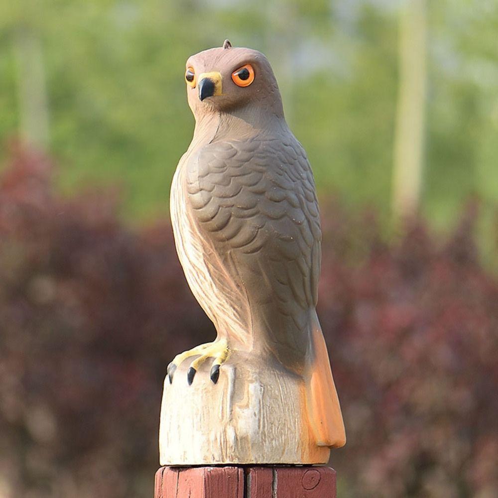 Scare Birds Away Eagle Decoy Plastic Pest Control Simulated Bird Deterrent  Outdoor Patio Yard