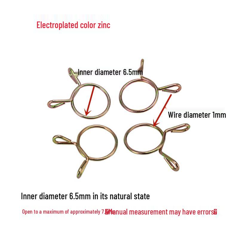 Galvanized Steel Wire Snap Ring Hose Clamp