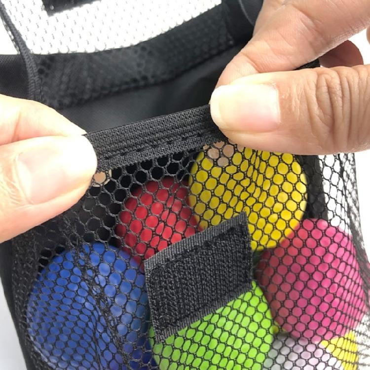 Water Resistant Golf Ball Organizer High Capacity Golf Ball Organizer Bag for 18 Balls Sports Equipment