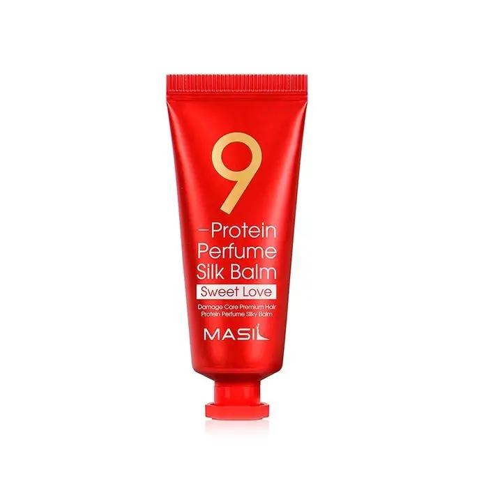 

Незмивний бальзам для волосся з протеїнами 9 Protein Perfume Silk Balm Sweet Love Masil 20 мл