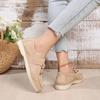 Fashion 2024 Brand Shoes Female Slip-on Women's Flats Fashion Tassel Daily Flats Women Hot Sale Plus Size Round Toe Solid Flat Low Heels