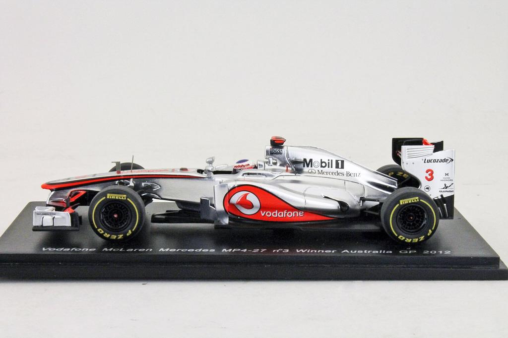 Spark McLaren Australian GP 2012 1/43 MP4/27 #3 (Finished Model)