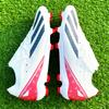 2025 World Cup Fly-woven Football Shoes Male Students Grass Game Training AG Long Nails TF Broken Nails Sports Shoes