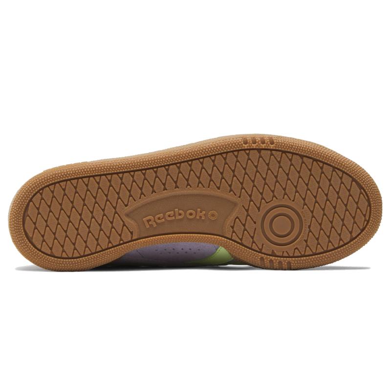 Reebok Women's Club C Grounds Uk 'Dusk Purple Astro Lime' Women's Sneakers 100207963