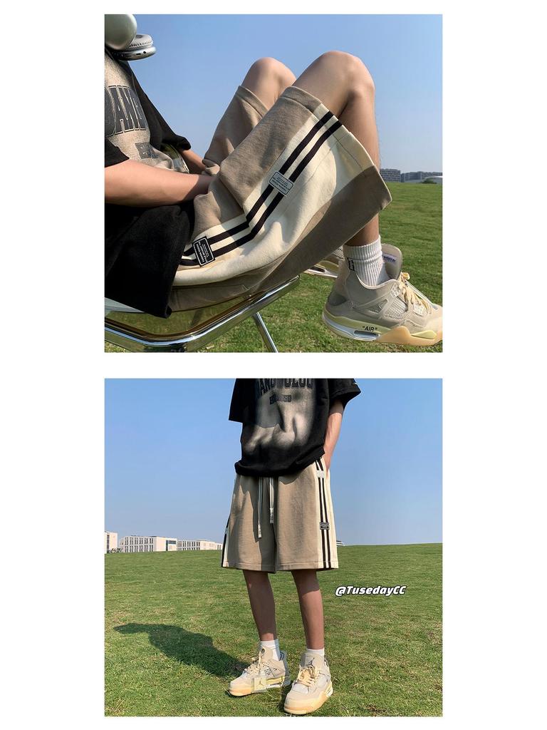 Unisex Breathable Summer Beach Casual Shorts for Teens - Trendy and Lightweight