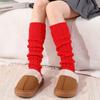 Autumn and Winter JK Knitted Foot Covers Warm Shoe Covers Women's Stockings