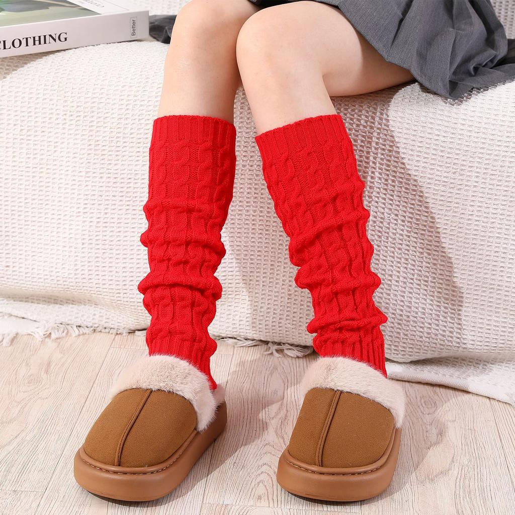 Autumn and Winter JK Knitted Foot Covers Warm Shoe Covers Women's Stockings