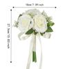 Fiori Artificiali Pre-fatti per Bouquet da Sposa, Bouquet da Matrimonio per Sposa, Bouquet per Damigella d'Onore