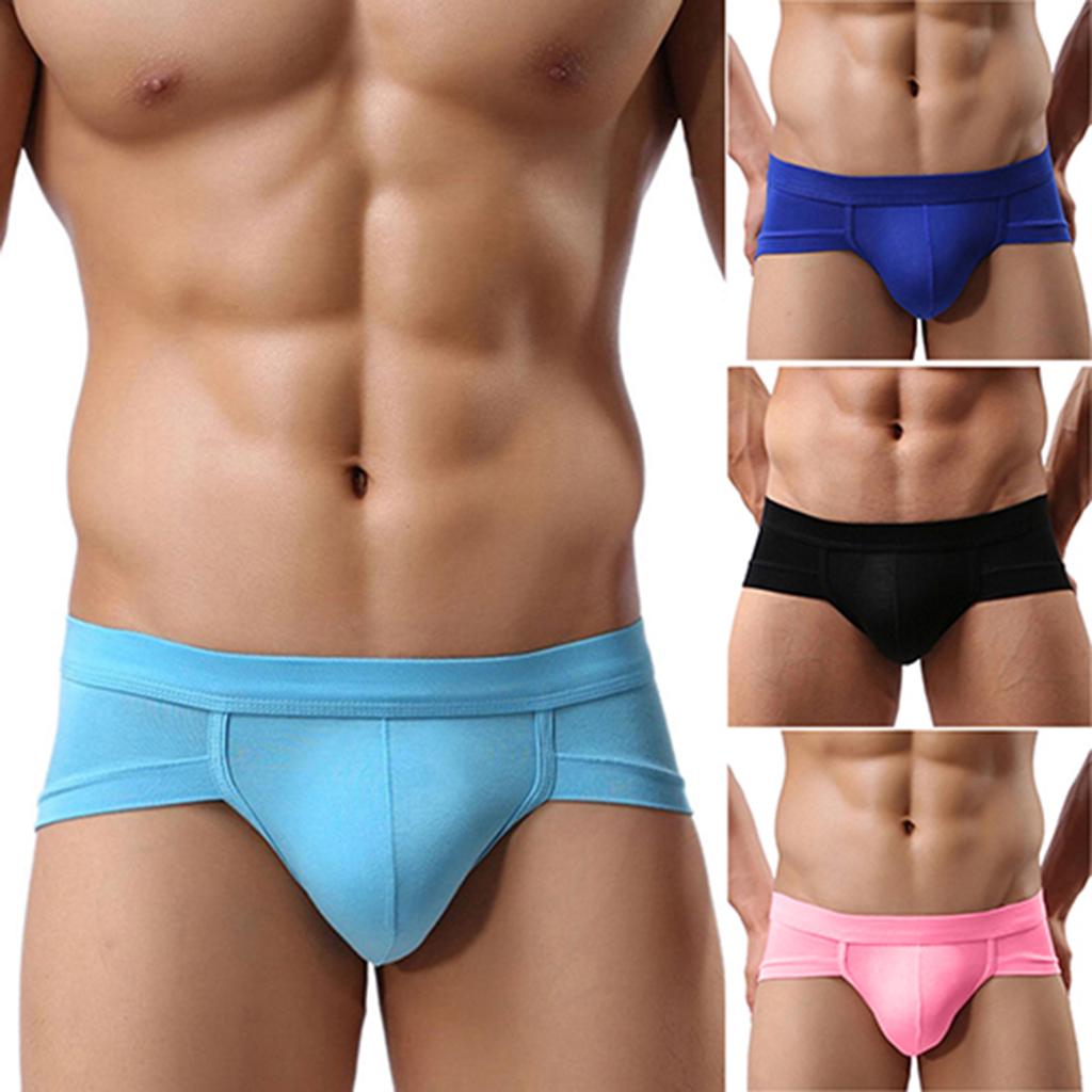 Erkek Seksi Sandıklar İç Giyim Boxer Külot Şort Bulge Kılıfı Rahat Yumuşak Külot